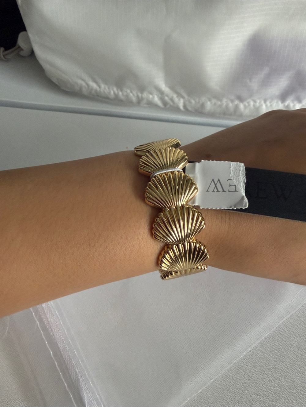 J. Crew Shell Bangle Bracelet - Picture 4 of 4